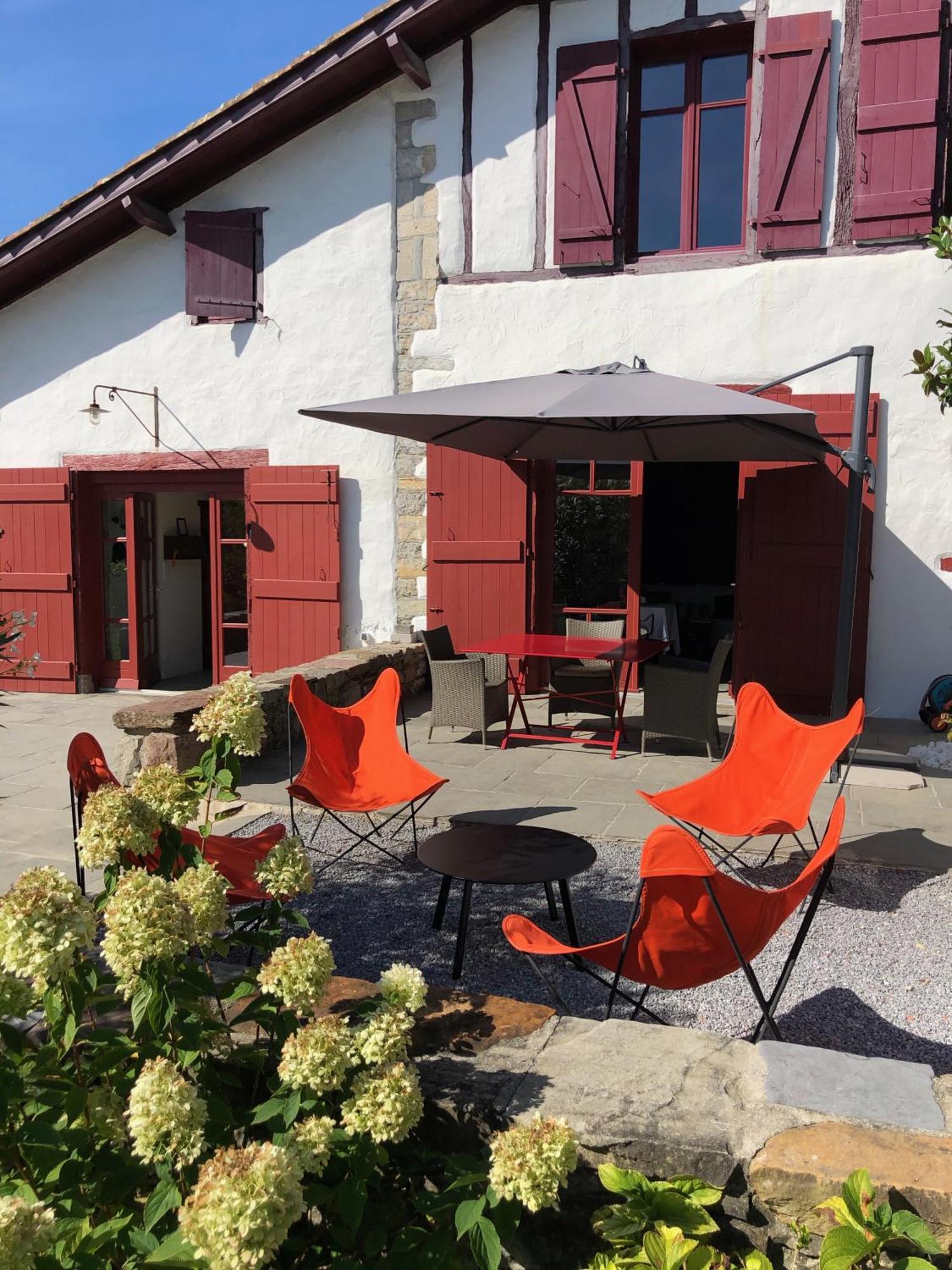 La Ferme D'Ika Panzió Saint-Jean-de-Luz Kültér fotó